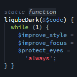 Liqube Dark Code